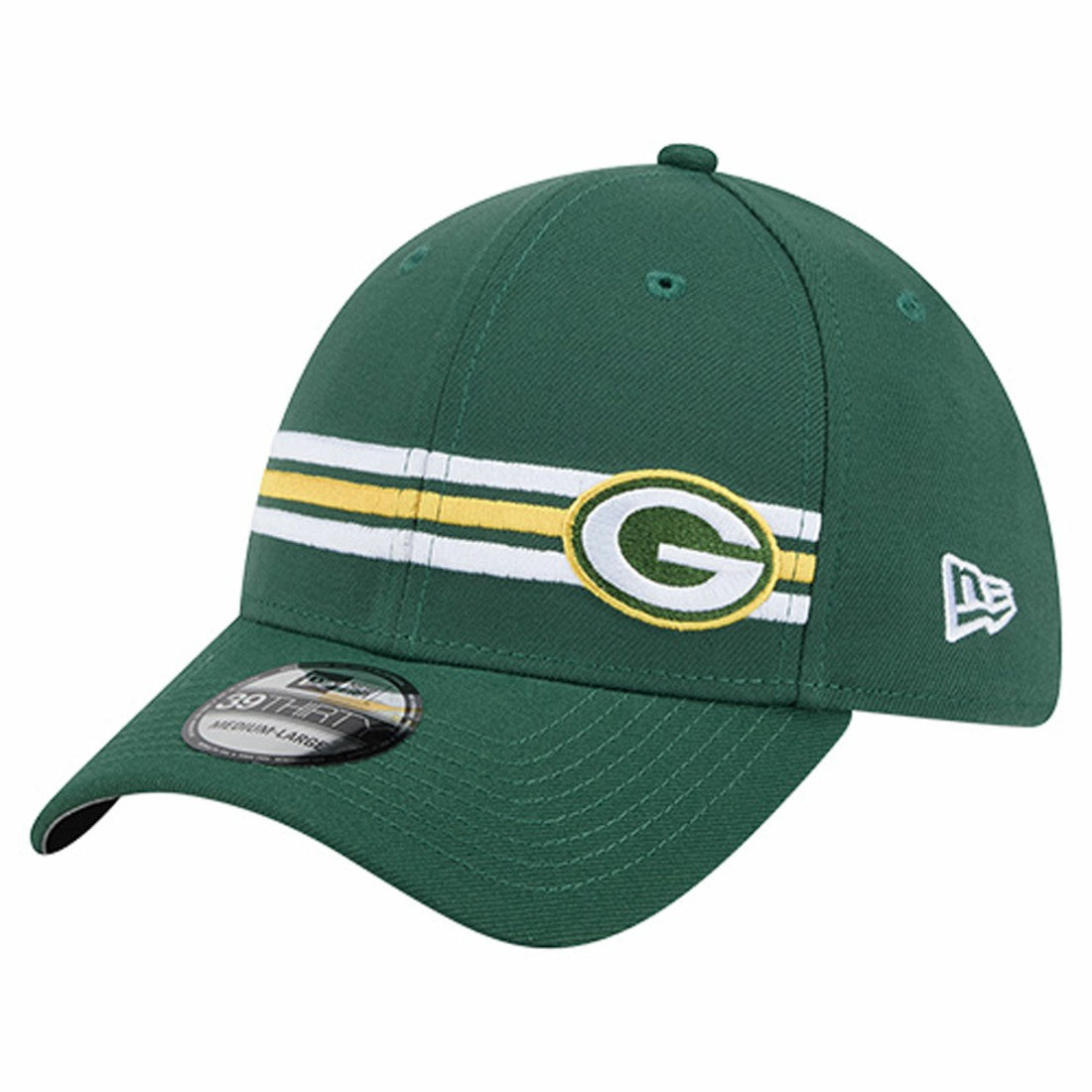 Stripes 39THIRTY Flex Hat - Green Bay Packers