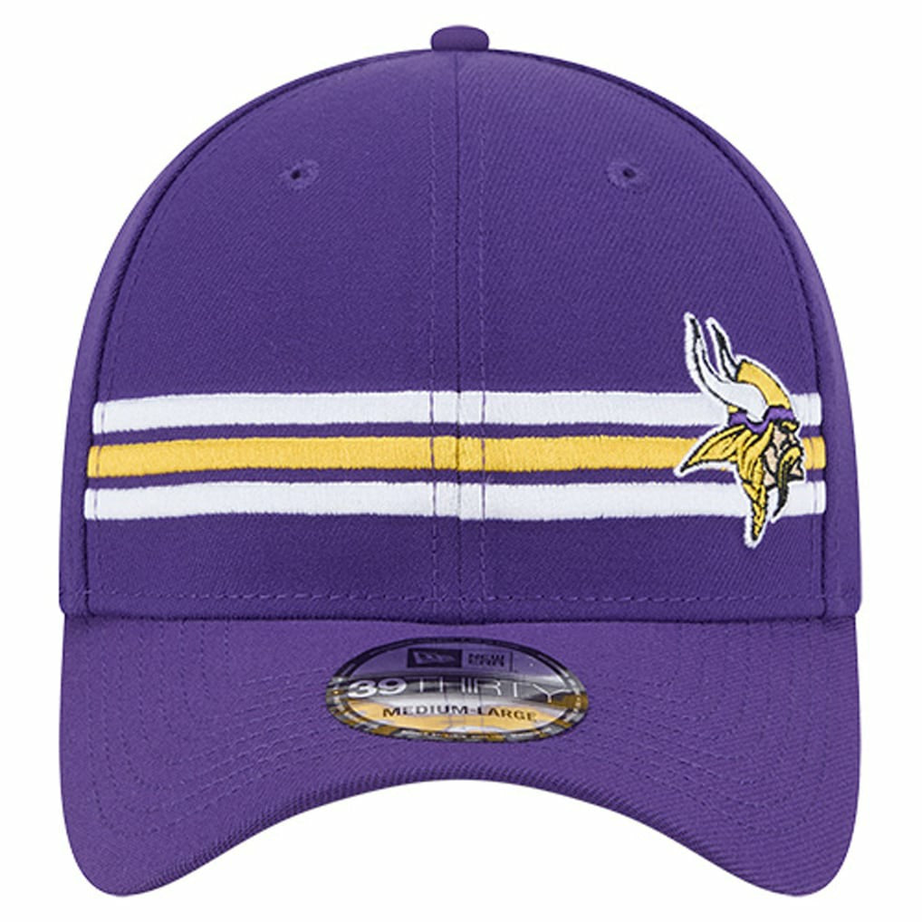 Stripes 39THIRTY Flex Hat - Minnesota Vikings