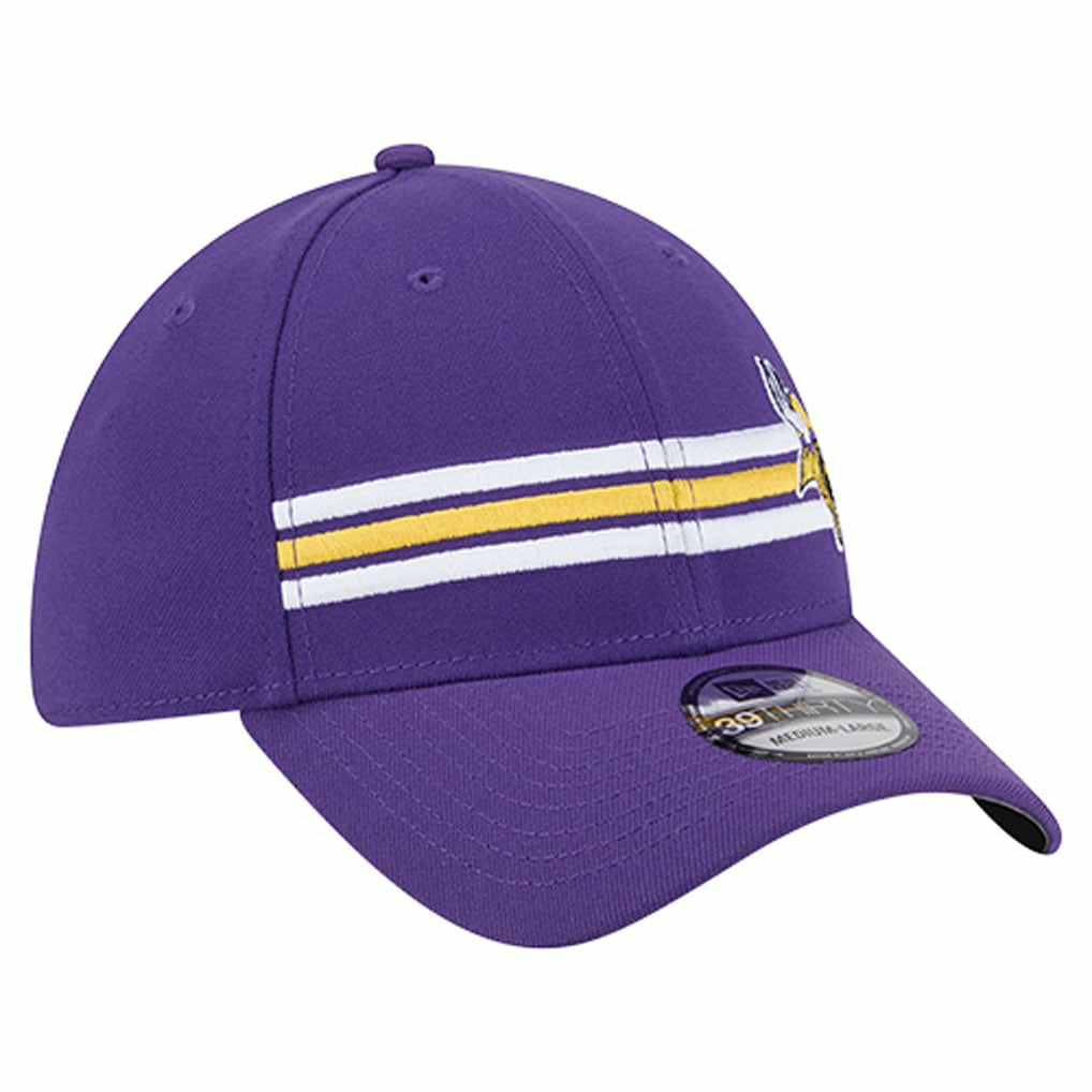 Stripes 39THIRTY Flex Hat - Minnesota Vikings