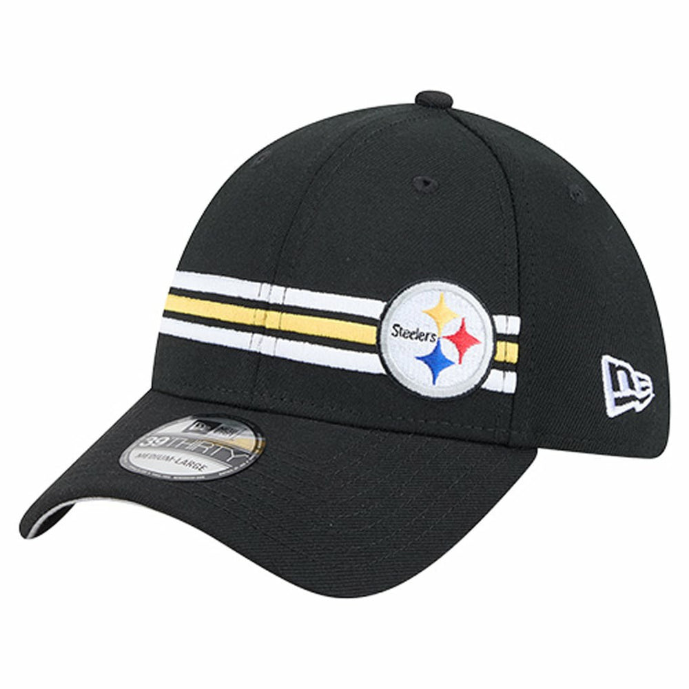 Stripes 39THIRTY Flex Hat - Pittsburgh Steelers