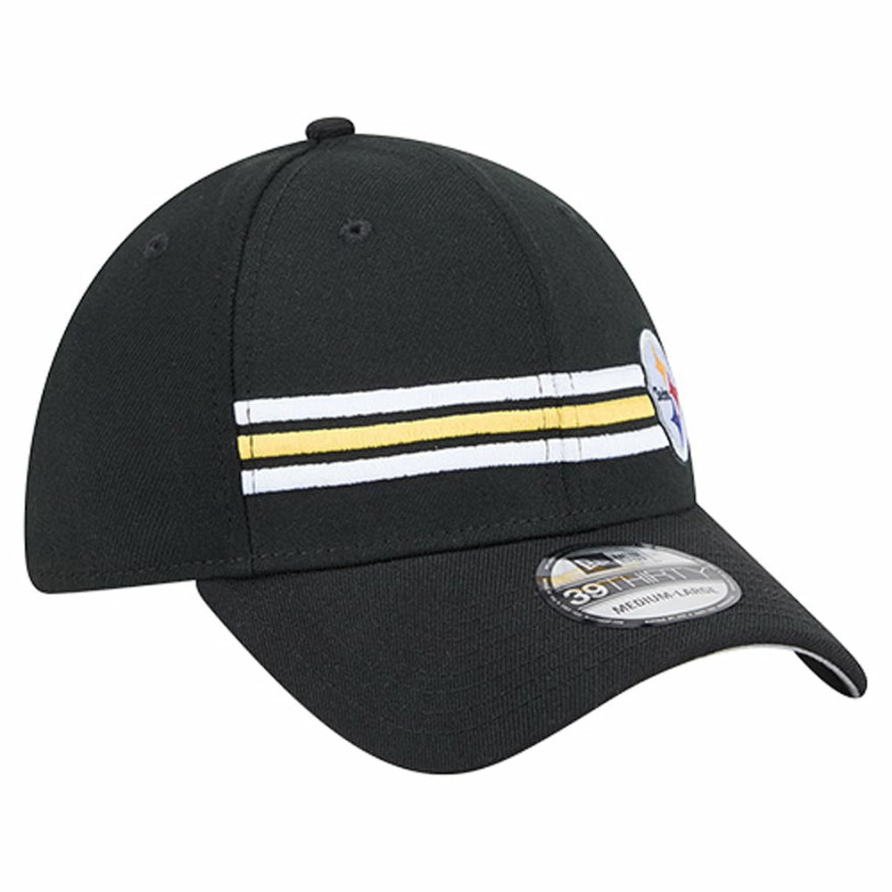 Stripes 39THIRTY Flex Hat - Pittsburgh Steelers