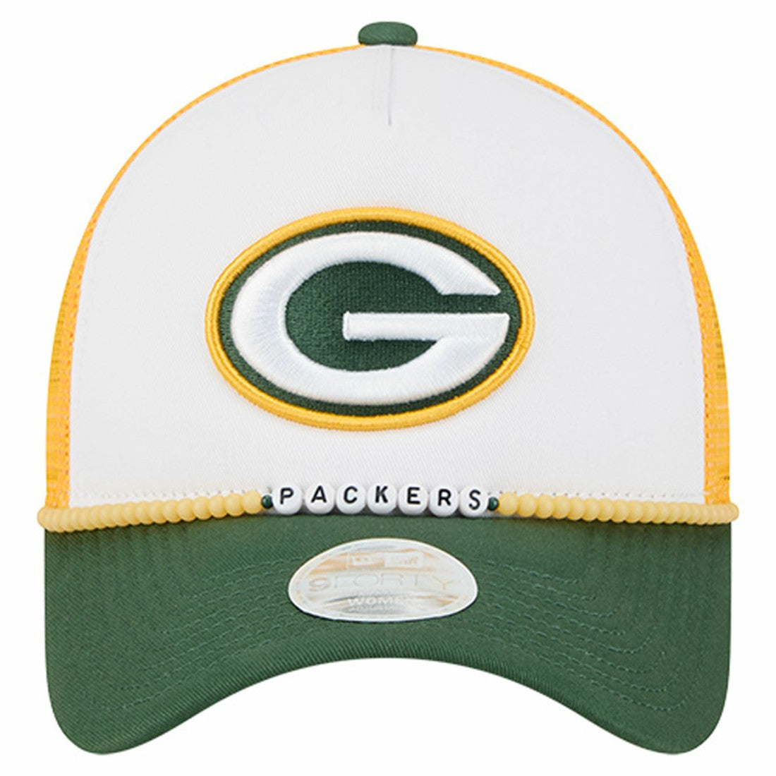 Women's Friendship Bracelet 9FORTY Adjustable Hat - Green Bay Packers