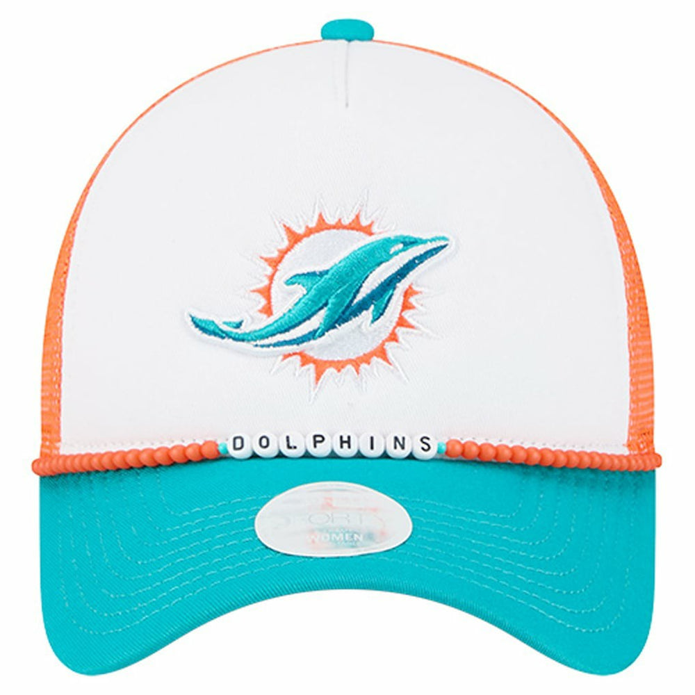 Women's Friendship Bracelet 9FORTY Adjustable Hat - Miami Dolphins
