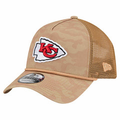 Wheat Camo 9FORTY Adjustable Hat - Kansas City Chiefs