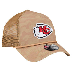 Wheat Camo 9FORTY Adjustable Hat - Kansas City Chiefs