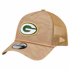 Wheat Camo 9FORTY Adjustable Hat - Green Bay Packers