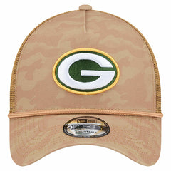 Wheat Camo 9FORTY Adjustable Hat - Green Bay Packers