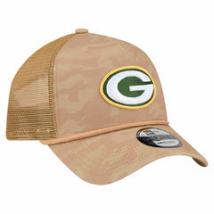 Wheat Camo 9FORTY Adjustable Hat - Green Bay Packers