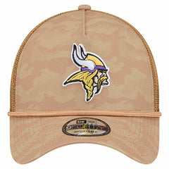 Wheat Camo 9FORTY Adjustable Hat - Minnesota Vikings