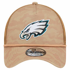 Wheat Camo 9FORTY Adjustable Hat - Philadelphia Eagles