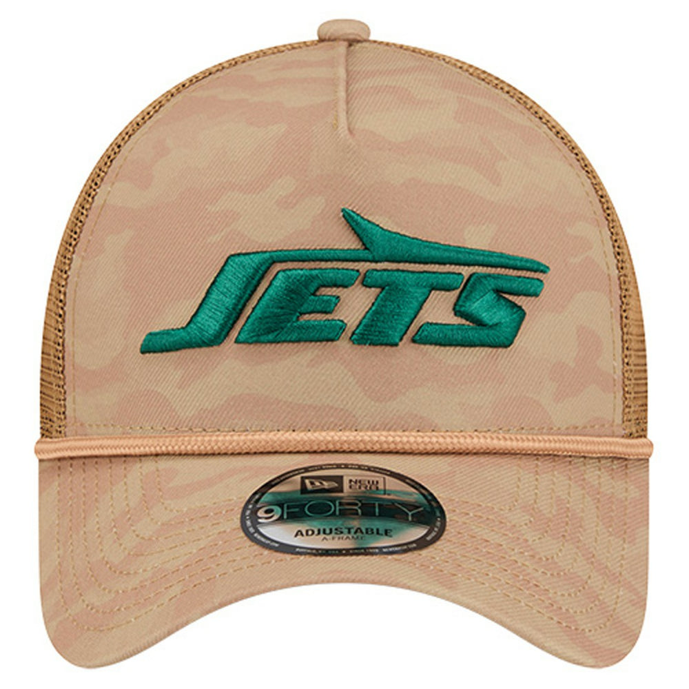 Wheat Camo 9FORTY Adjustable Hat - New York Jets