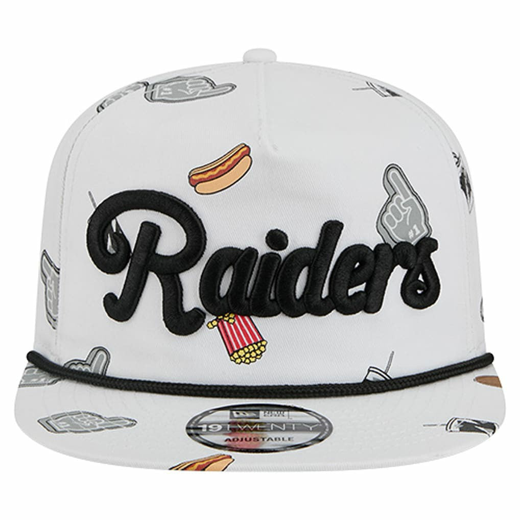 Team Cheer 19TWENTY Snapback Hat - Las Vegas Raiders