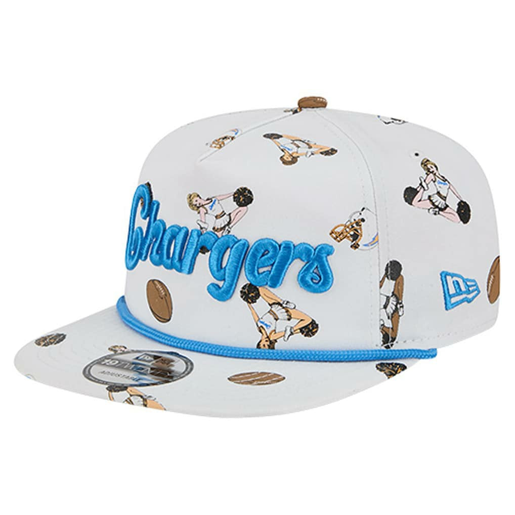 Team Cheer 19TWENTY Snapback Hat - Los Angeles Chargers