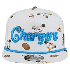 Team Cheer 19TWENTY Snapback Hat - Los Angeles Chargers