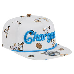 Team Cheer 19TWENTY Snapback Hat - Los Angeles Chargers