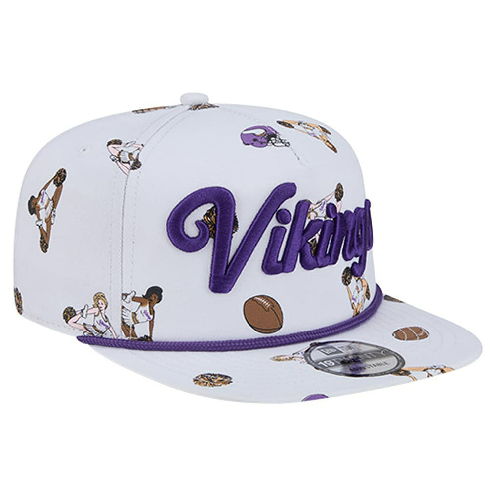 Team Cheer 19TWENTY Snapback Hat - Minnesota Vikings