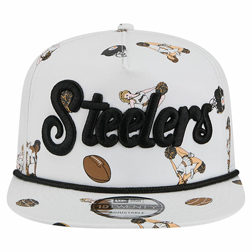 Team Cheer 19TWENTY Snapback Hat - Pittsburgh Steelers