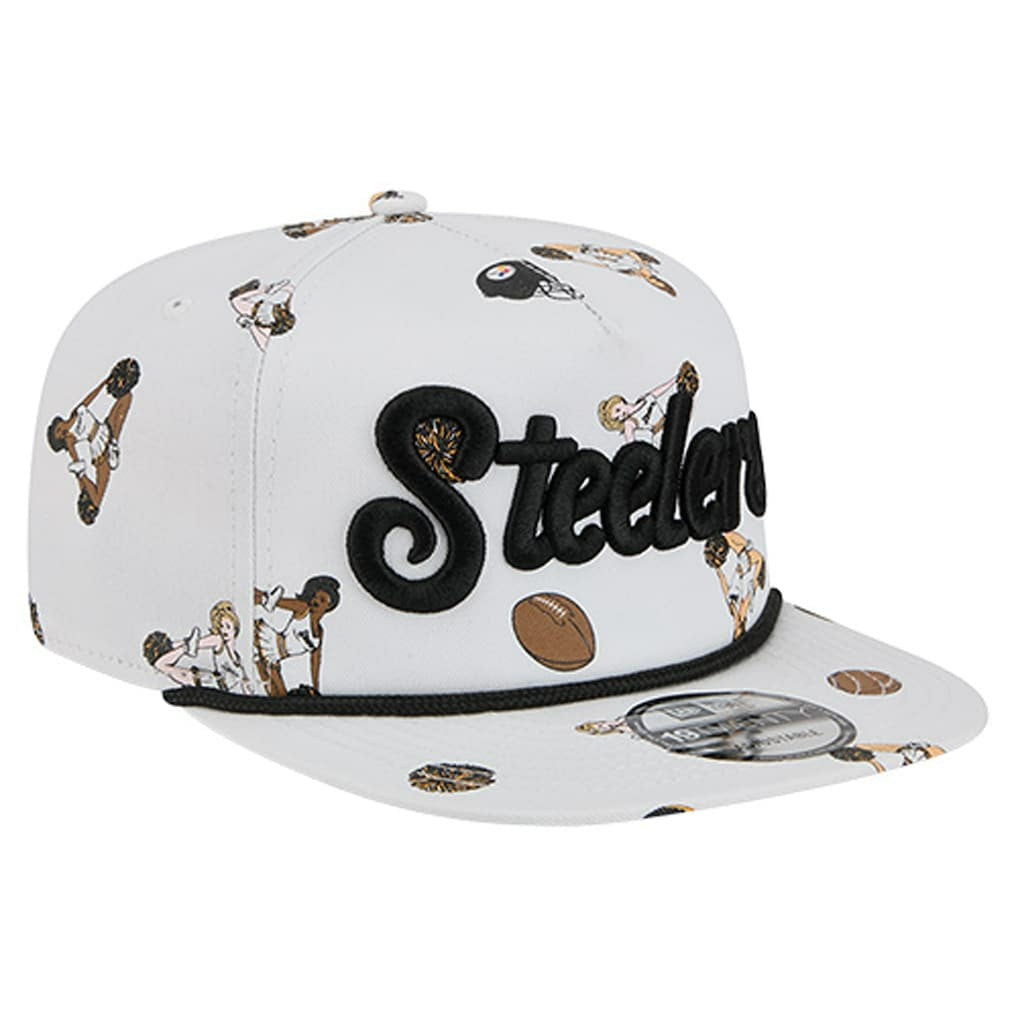 Team Cheer 19TWENTY Snapback Hat - Pittsburgh Steelers
