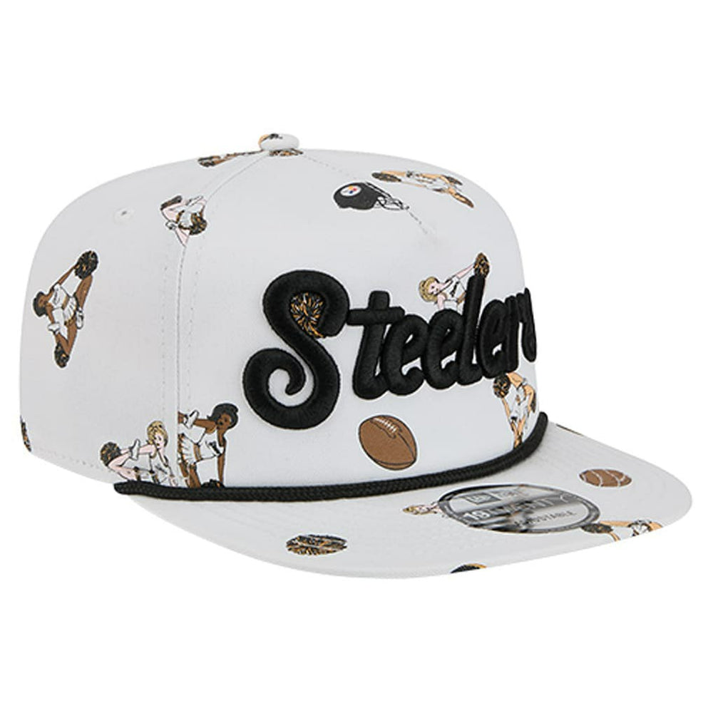 Team Cheer 19TWENTY Snapback Hat - Pittsburgh Steelers
