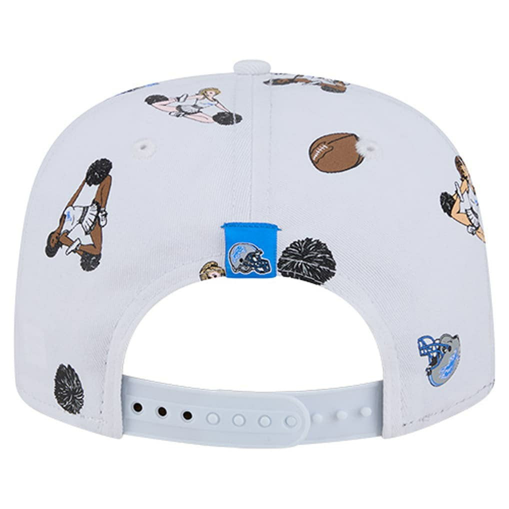 Team Cheer 19TWENTY Snapback Hat - Detroit Lions