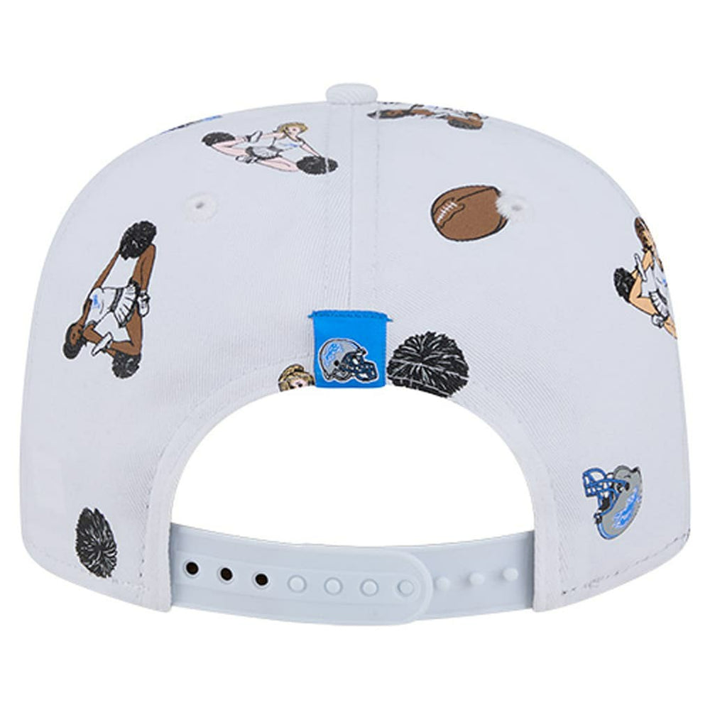 Team Cheer 19TWENTY Snapback Hat - Detroit Lions