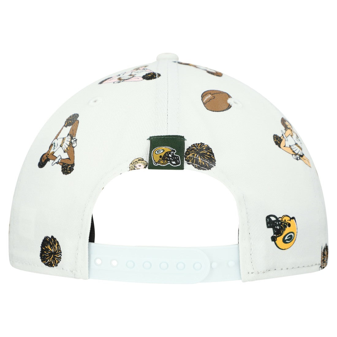 Team Cheer 19TWENTY Snapback Hat - Green Bay Packers