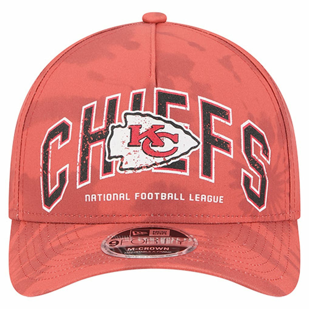 Tie Dye Fade 9Forty M-Crown A-Frame Adjustable Hat - Kansas City Chiefs