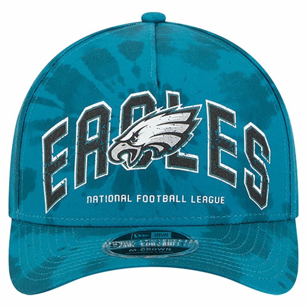Tie Dye Fade 9Forty M-Crown A-Frame Adjustable Hat - Philadelphia Eagles