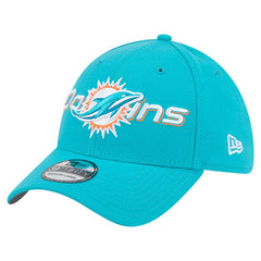 Overlap Logo 39THIRTY Stretch Fit Hat - Miami Dolphins