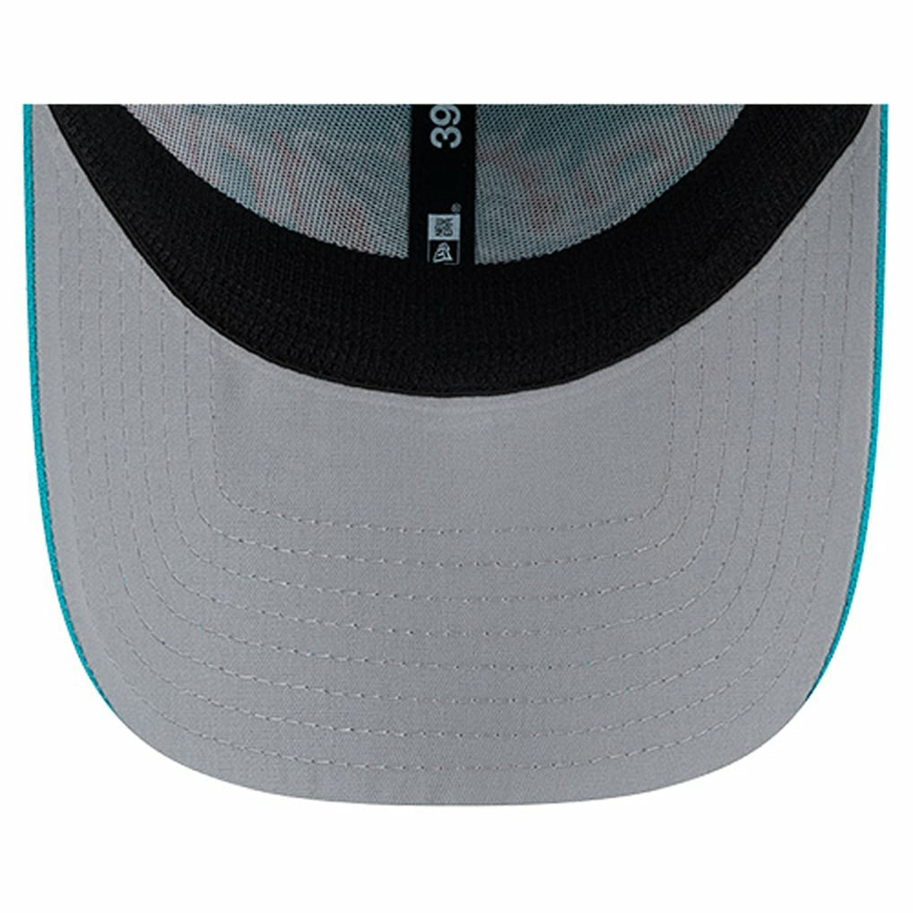 Overlap Logo 39THIRTY Stretch Fit Hat - Miami Dolphins