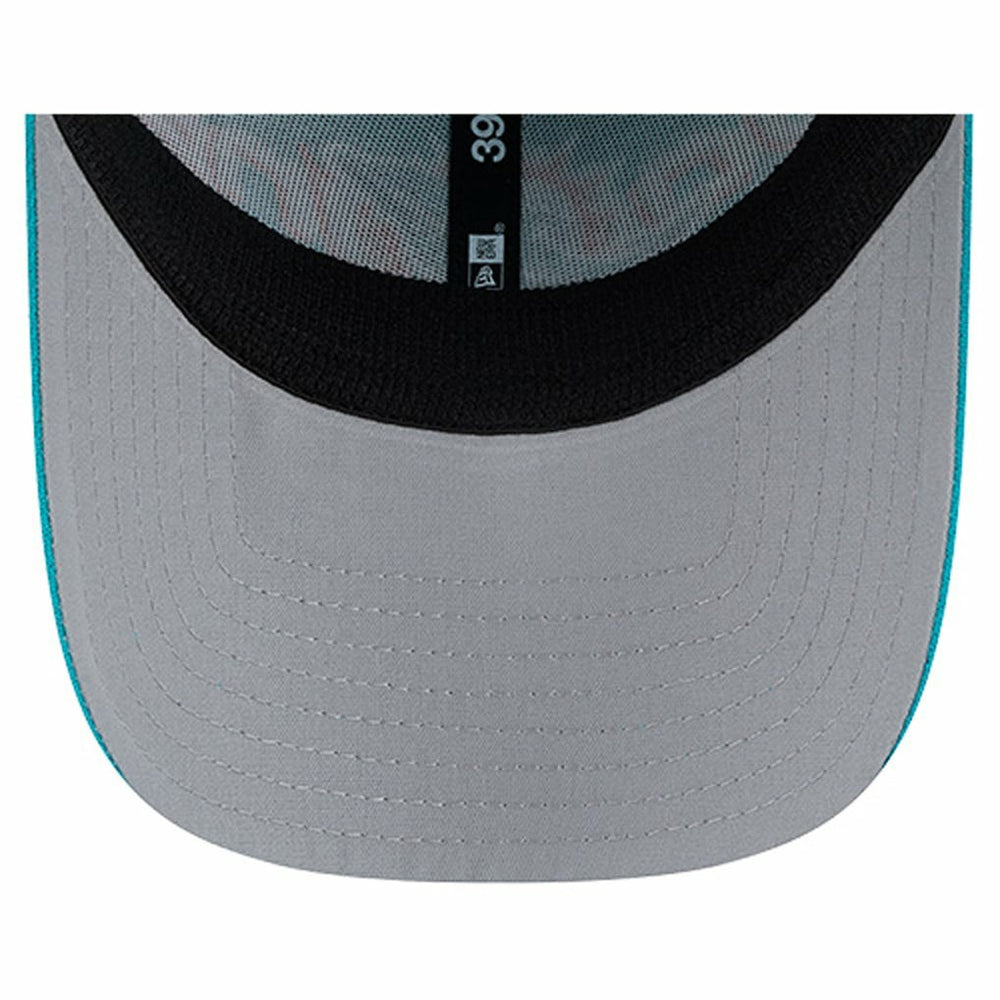 Overlap Logo 39THIRTY Stretch Fit Hat - Miami Dolphins