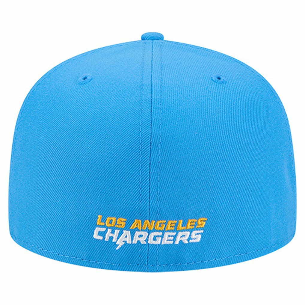 Overlap Wordmark 59FIFTY Fitted Hat - Los Angeles Chargers
