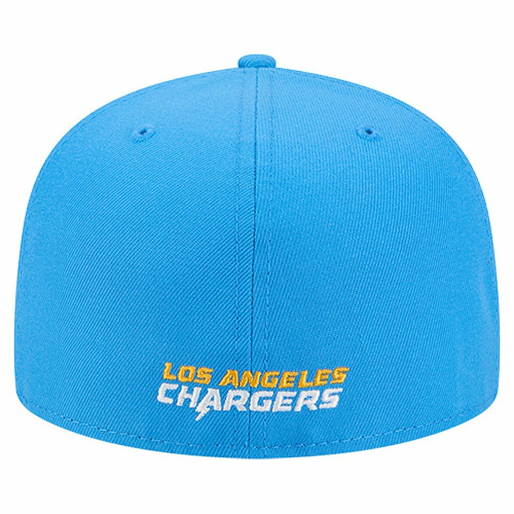 Overlap Wordmark 59FIFTY Fitted Hat - Los Angeles Chargers