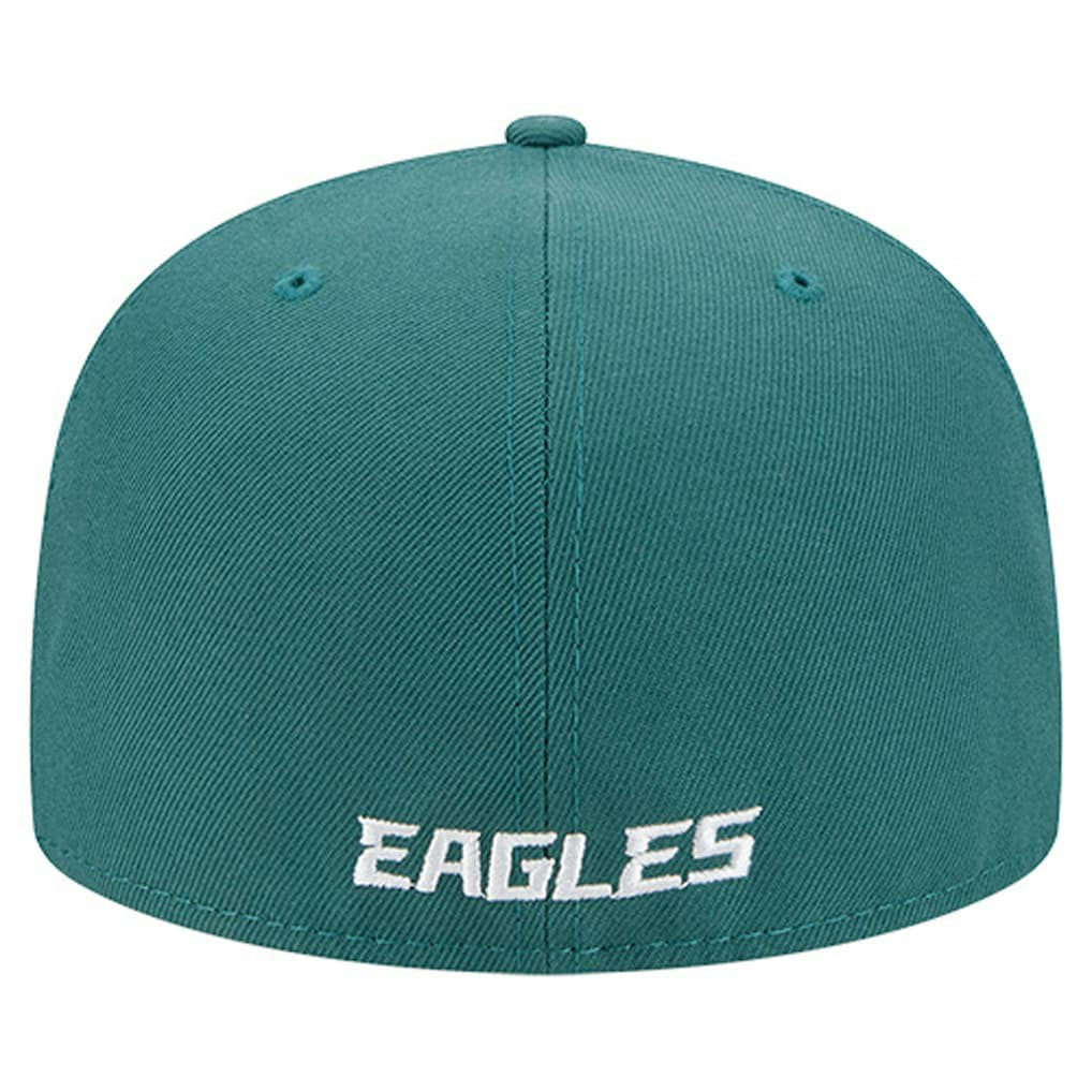 Overlap Wordmark 59FIFTY Fitted Hat - Philadelphia Eagles