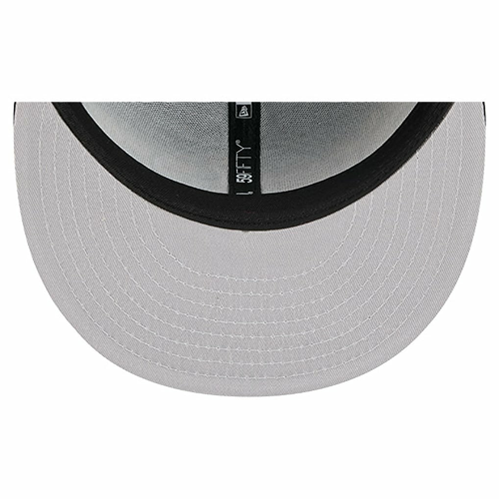 Overlap Wordmark 59FIFTY Fitted Hat - Pittsburgh Steelers