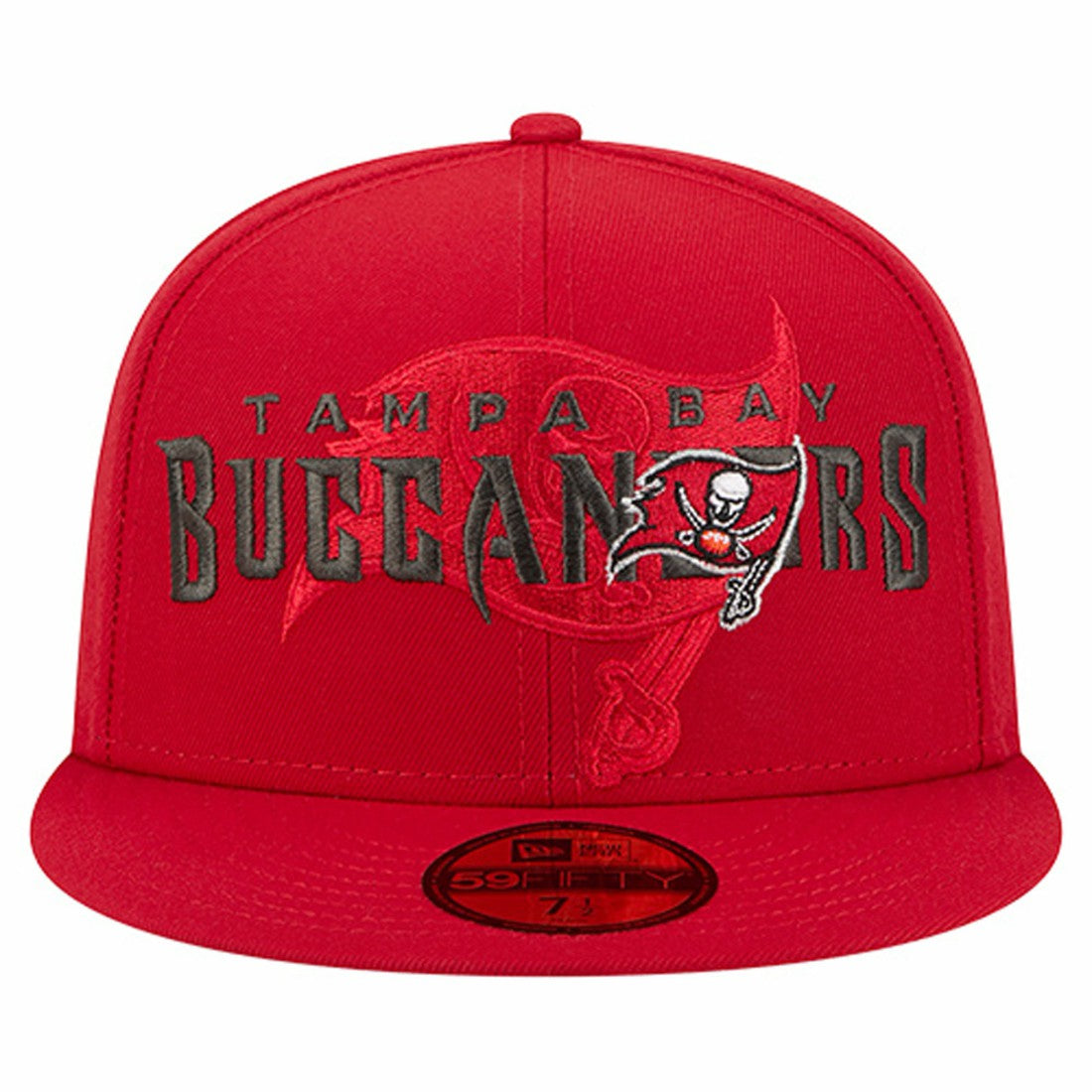 Overlap Wordmark 59FIFTY Fitted Hat - Tampa Bay Buccaneers