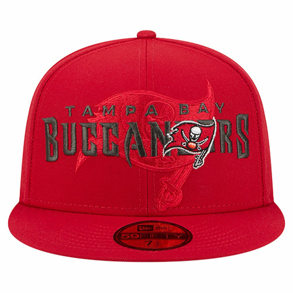 Overlap Wordmark 59FIFTY Fitted Hat - Tampa Bay Buccaneers