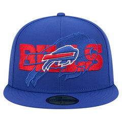 Overlap Wordmark 59FIFTY Fitted Hat - Buffalo Bills