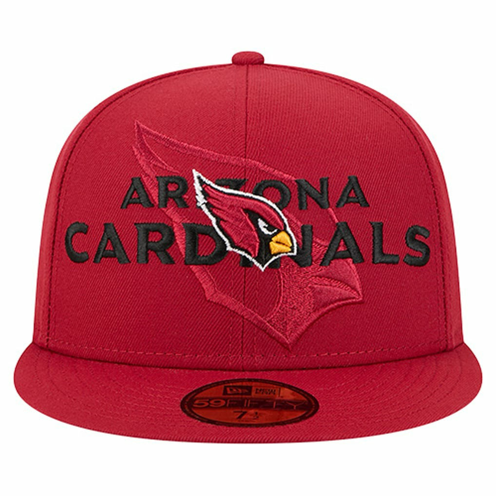 Overlap Wordmark 59FIFTY Fitted Hat - Arizona Cardinals