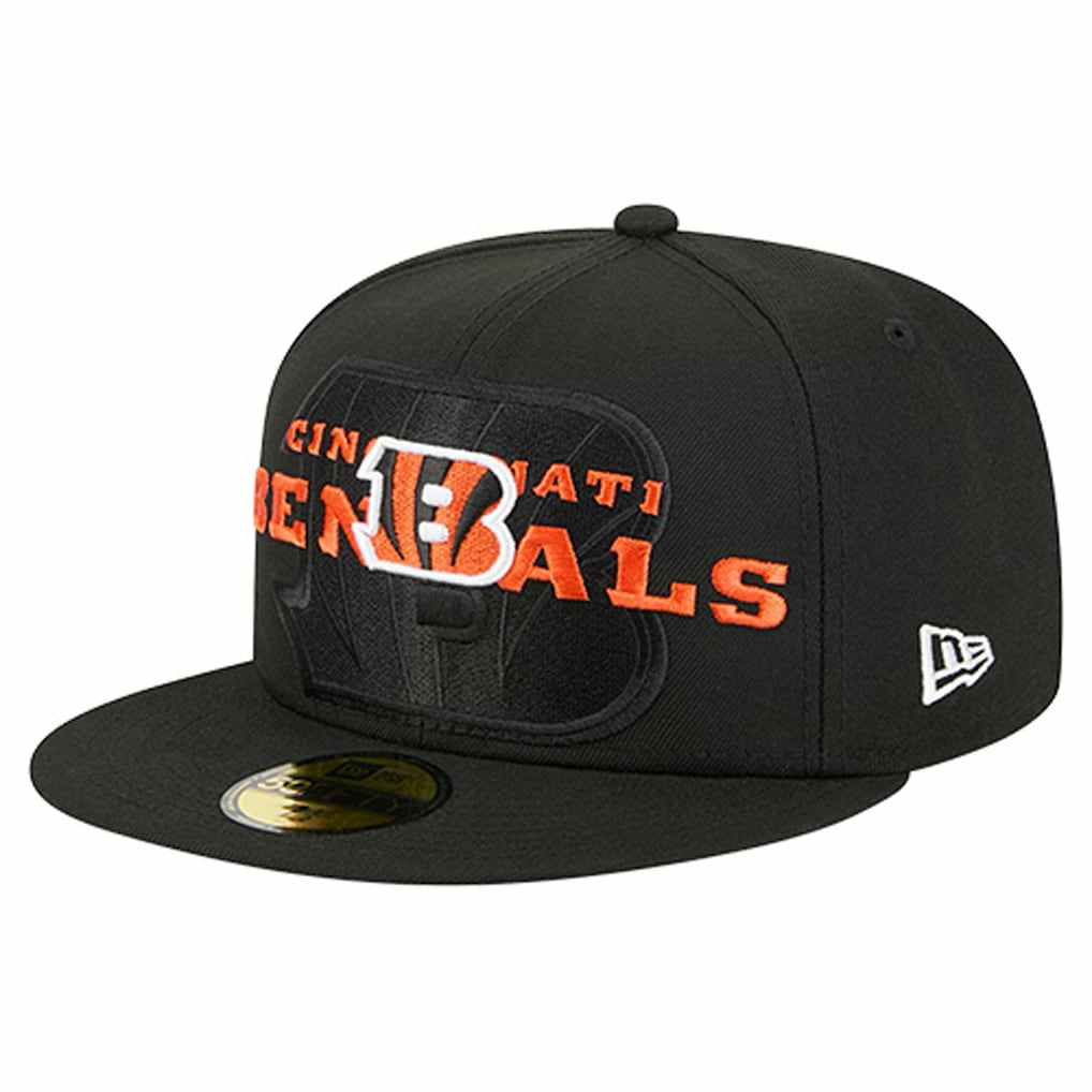 Overlap Wordmark 59FIFTY Fitted Hat - Cincinnati Bengals