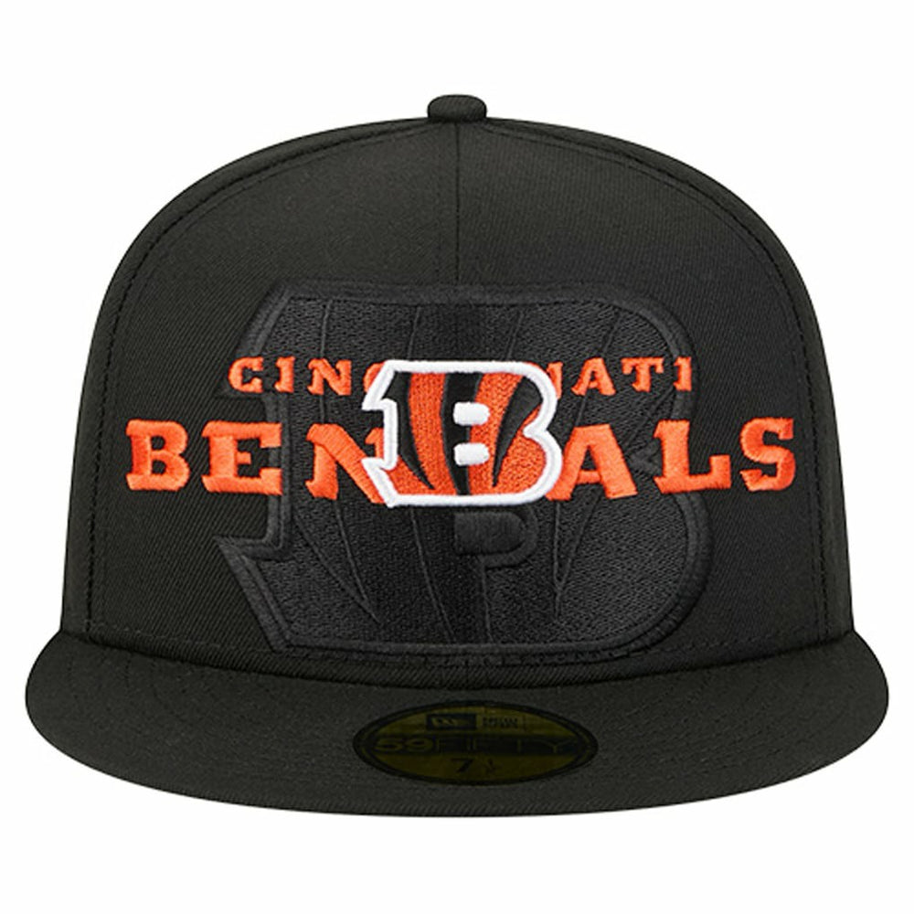 Overlap Wordmark 59FIFTY Fitted Hat - Cincinnati Bengals