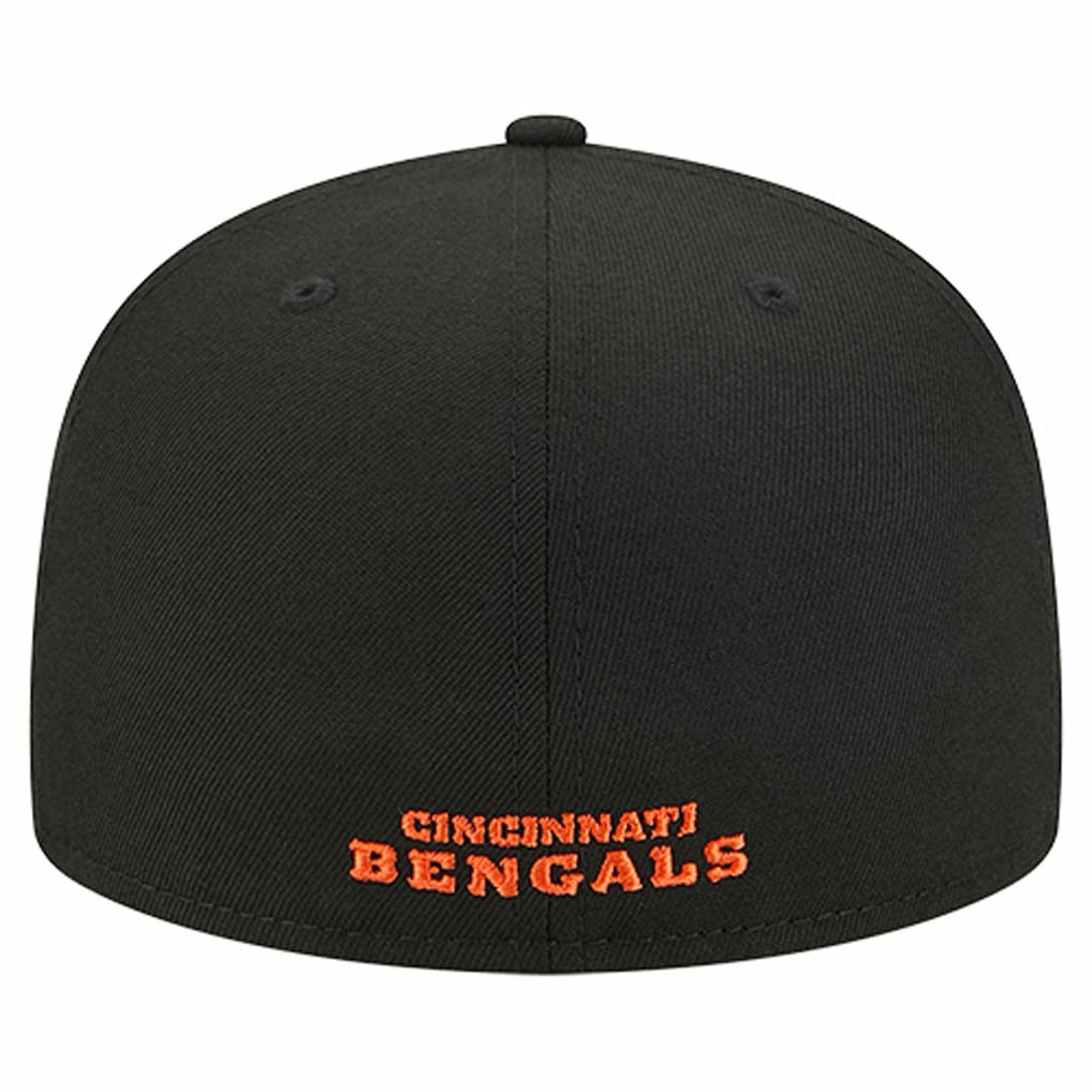 Overlap Wordmark 59FIFTY Fitted Hat - Cincinnati Bengals