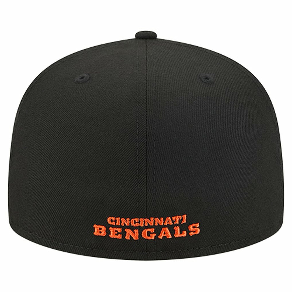 Overlap Wordmark 59FIFTY Fitted Hat - Cincinnati Bengals