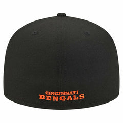 Overlap Wordmark 59FIFTY Fitted Hat - Cincinnati Bengals