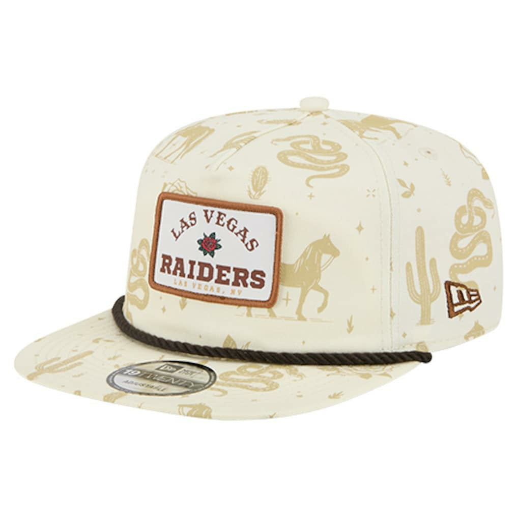 Desert Rose 19TWENTY Adjustable Hat - Las Vegas Raiders