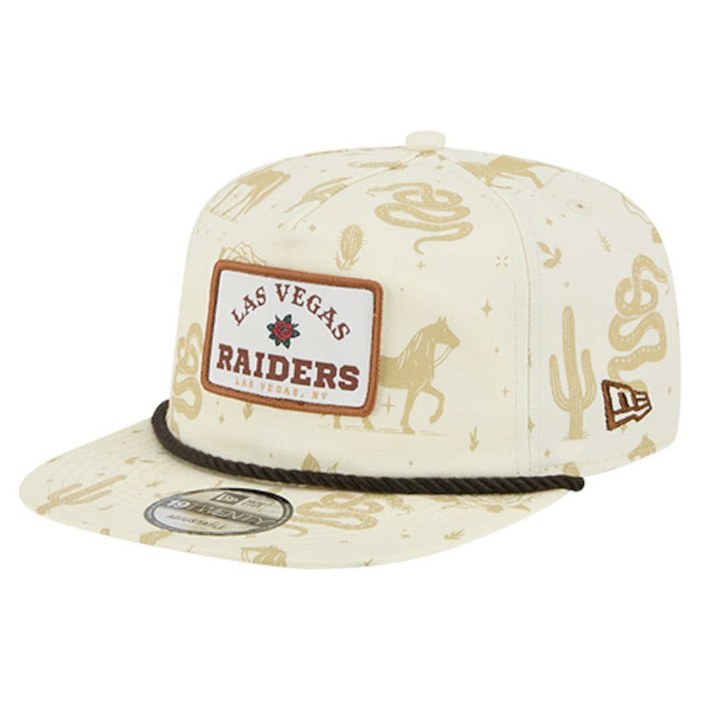 Desert Rose 19TWENTY Adjustable Hat - Las Vegas Raiders