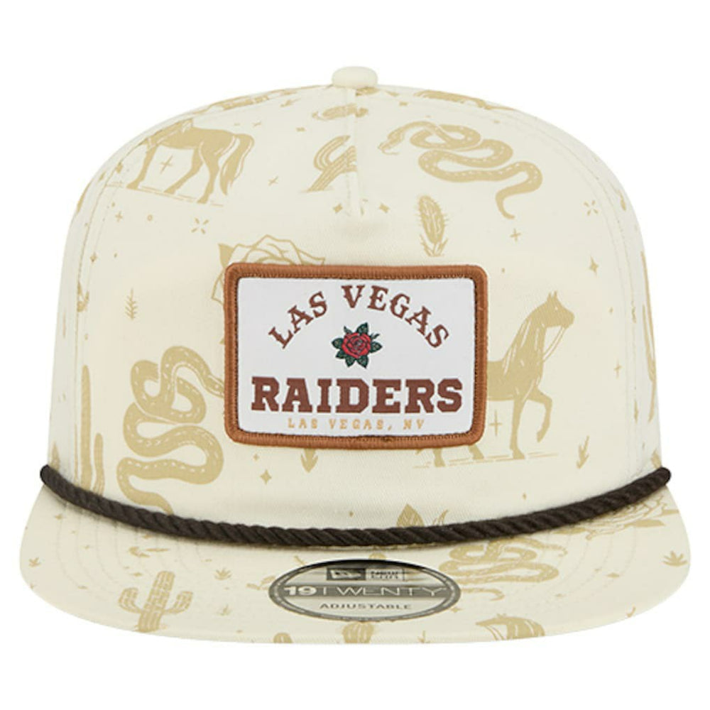 Desert Rose 19TWENTY Adjustable Hat - Las Vegas Raiders