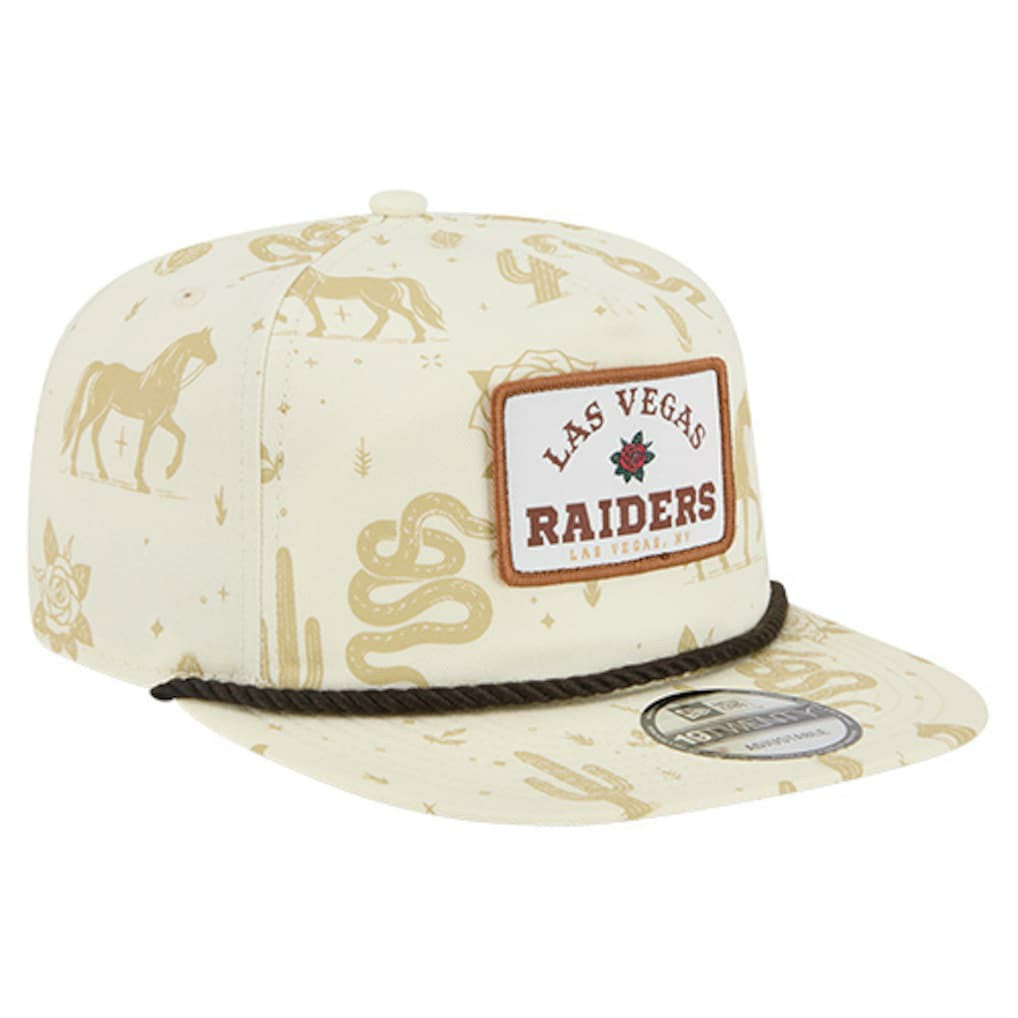 Desert Rose 19TWENTY Adjustable Hat - Las Vegas Raiders