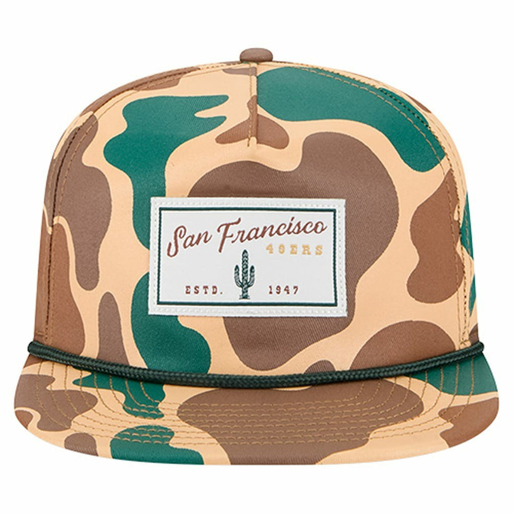 Duck Rope 19TWENTY Snapback Hat - San Francisco 49ers