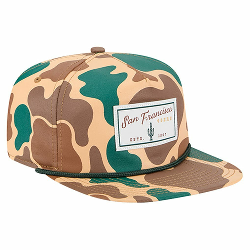 Duck Rope 19TWENTY Snapback Hat - San Francisco 49ers